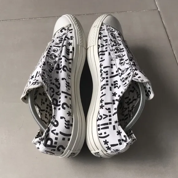 RARE - CONVERSE 100 Multi Punctuation Marks OX Slip On Men's Sneakers | …
