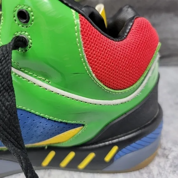 RARE Greedy Genius GN$ | Colorblock High Top Sneakers