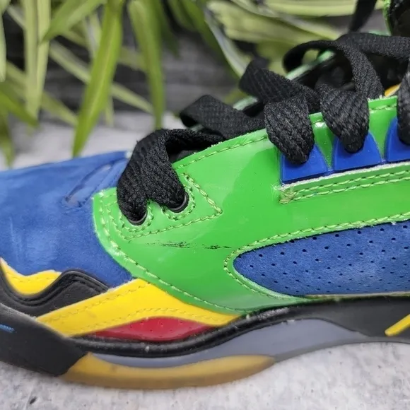 RARE Greedy Genius GN$ | Colorblock High Top Sneakers