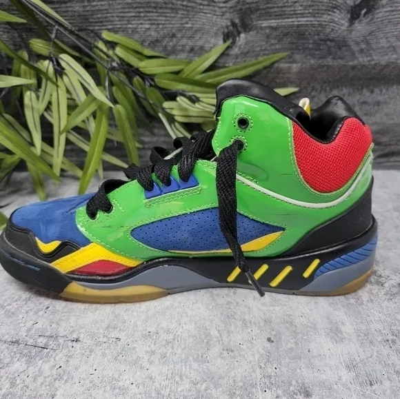 RARE Greedy Genius GN$ | Colorblock High Top Sneakers
