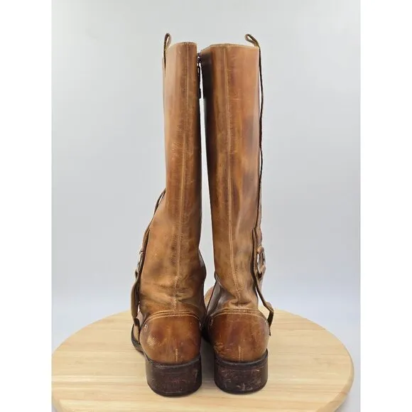 Rare Lucchese Womens Vintage Style Charlie 1 Horse I-4671 cowboy boots 6.5b