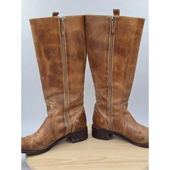 Rare Lucchese Womens Vintage Style Charlie 1 Horse I-4671 cowboy boots 6.5b