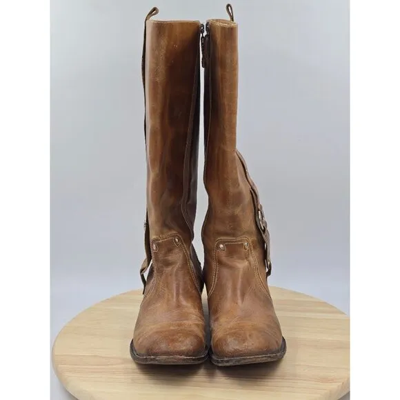 Rare Lucchese Womens Vintage Style Charlie 1 Horse I-4671 cowboy boots 6.5b