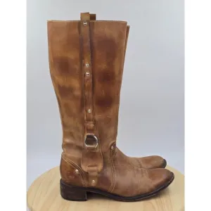 Rare Lucchese Womens Vintage Style Charlie 1 Horse I-4671 cowboy boots 6.5b