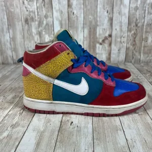 Rare! Nike Dunk High 6.0 &quot;Hot Red&quot; Sneaker Women's‎ 9