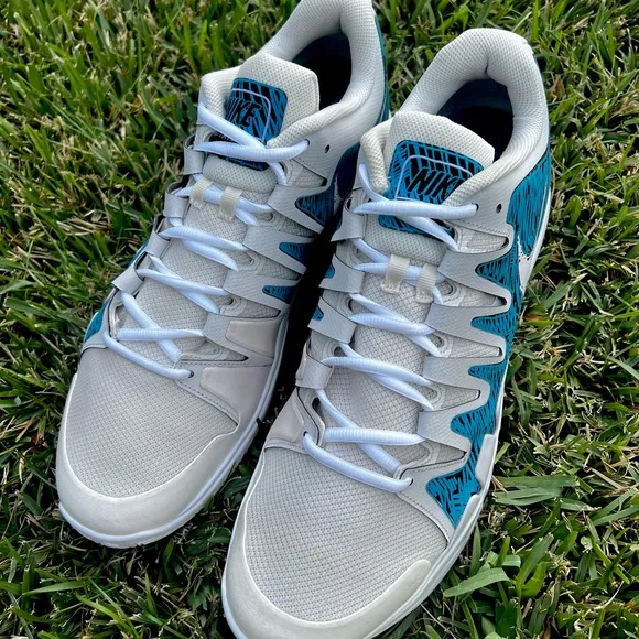 RARE Nike Zoom Vapor Tour 9.5 size 14 Cali Murals Tennis Shoes