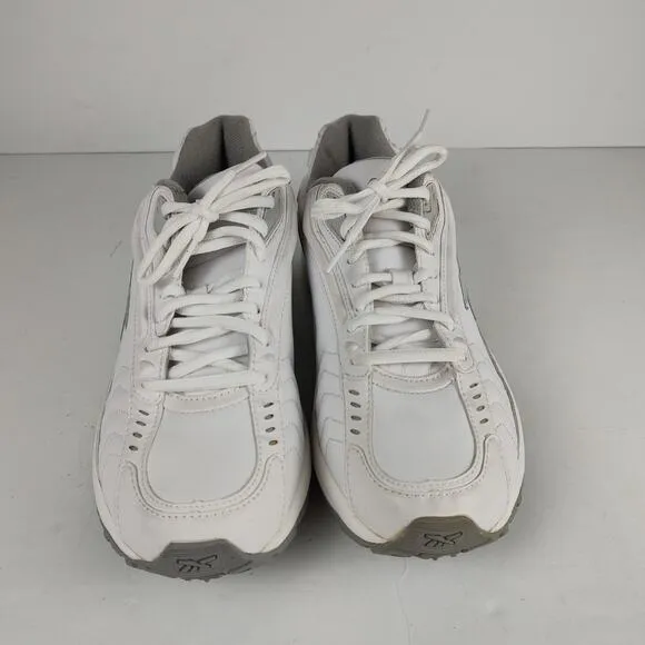 Rare VTG Reebok Heritage Run leather Y2K streetwear retro shoes womens 7.5