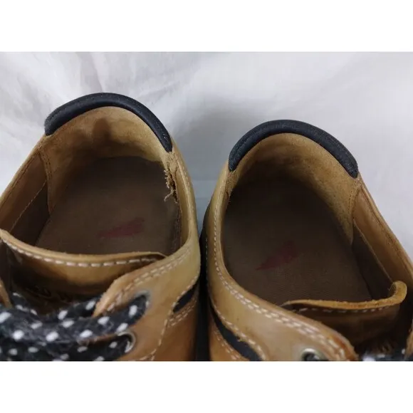 Red Wing 4785 Brown Leather Casual Shoes Oxfords Mens Size 8.5 EEEE