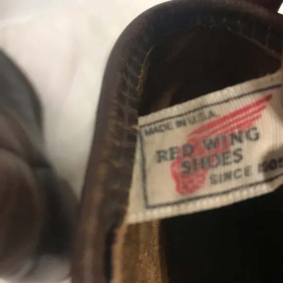 Red Wing Boots Pecos Size 10 C 1094 Roper Style