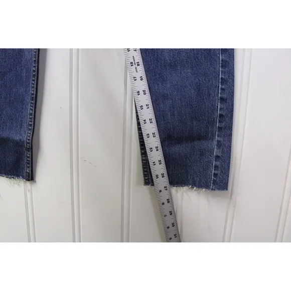 Re/Done Originals Comfort Stretch High‎ Rise Stove Pipe Jeans Size 30