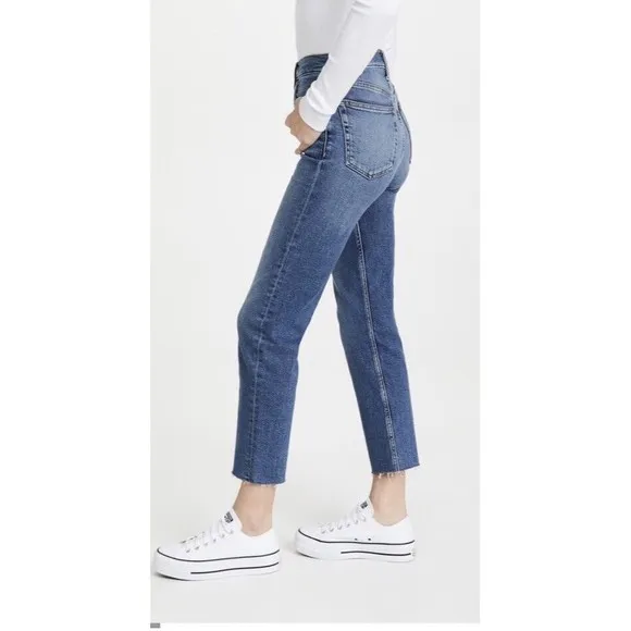 Re/Done Originals Comfort Stretch High‎ Rise Stove Pipe Jeans Size 30