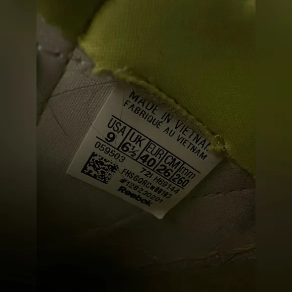 Reebok 2021Wmns Club C Double Geo 'Gable Grey Acid Yellow