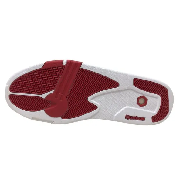 Reebok Pump Omni Zone II White Vector Red Mens Retro Basketball Shoes HQ1008 NEW