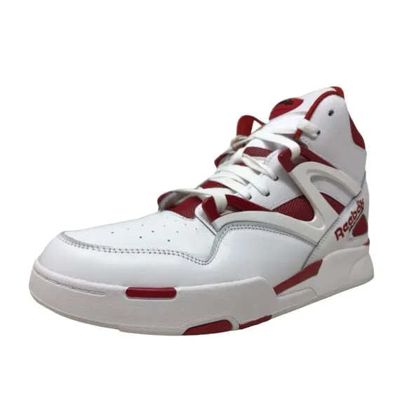 Reebok Pump Omni Zone II White Vector Red Mens Retro Basketball Shoes HQ1008 NEW