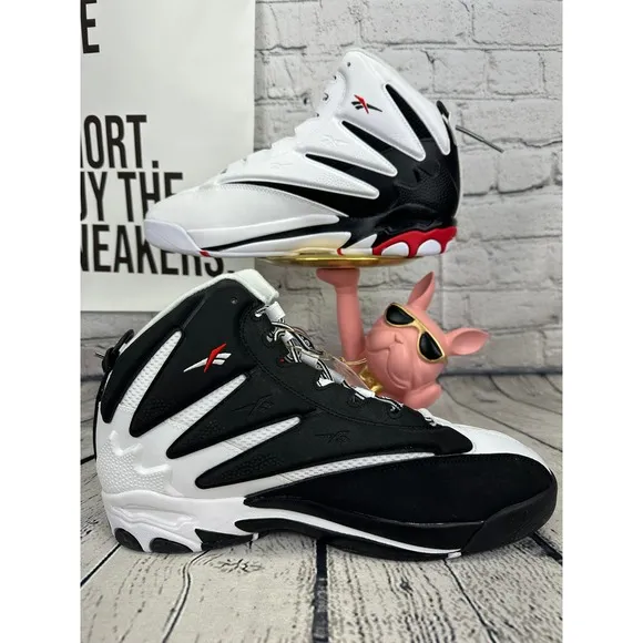 Reebok The Blast OG Retro Basketball Shoes Mens 11 High Top Mobius Collection