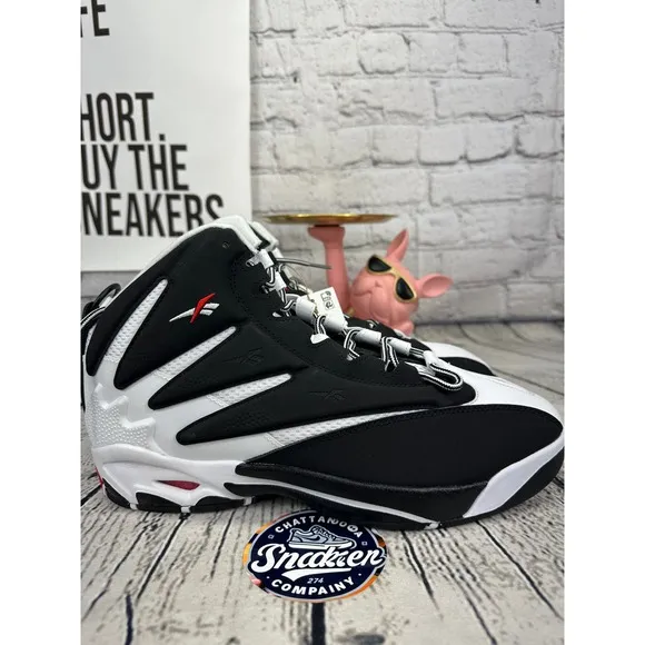 Reebok The Blast OG Retro Basketball Shoes Mens 11 High Top Mobius Collection