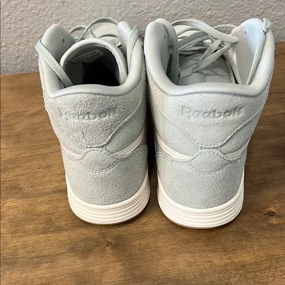 Reebok Women’s Baby Blue High-Top Sneakers size 10