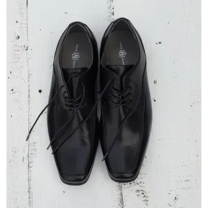 Rock Republic Men's Black Leather Oxford Dress Shoes Size 10 NEW