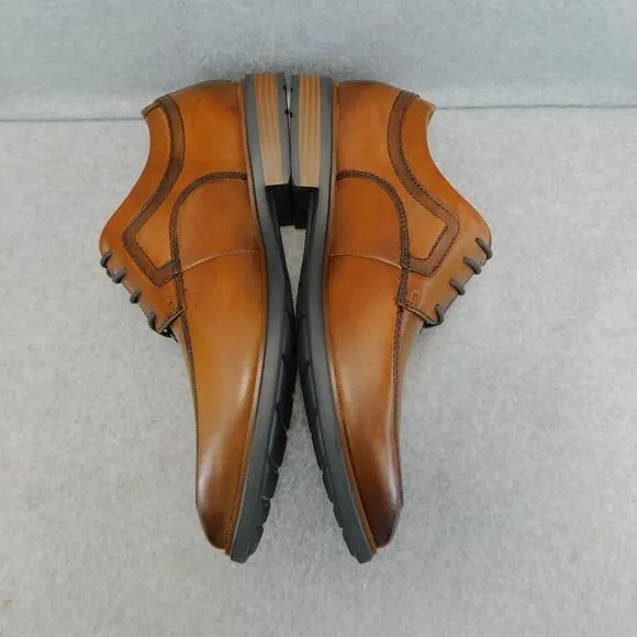 Rockport Men's Brown Dressport Slayter Apron Toe Oxford Dress Shoes - Size 9