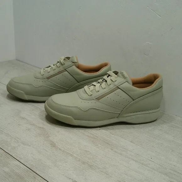 Rockport Men's Lace up Prowalker Sneaker Tennis Shoes Color Wheat Size 8.5
