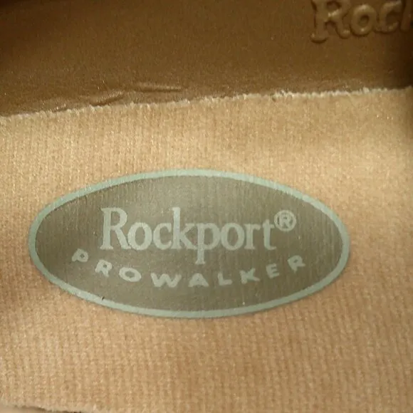 Rockport Men's Lace up Prowalker Sneaker Tennis Shoes Color Wheat Size 8.5