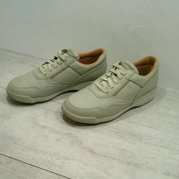 Rockport Men's Lace up Prowalker Sneaker Tennis Shoes Color Wheat Size 8.5