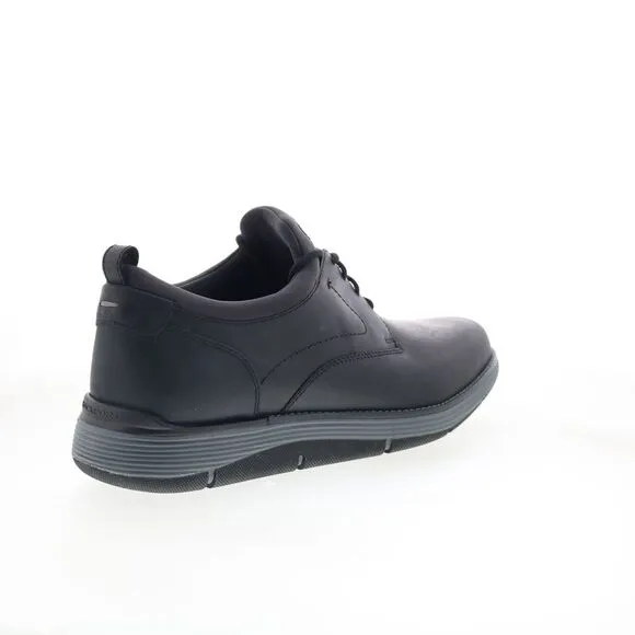 Rockport Mens Lukah Black Shoes (NWT)