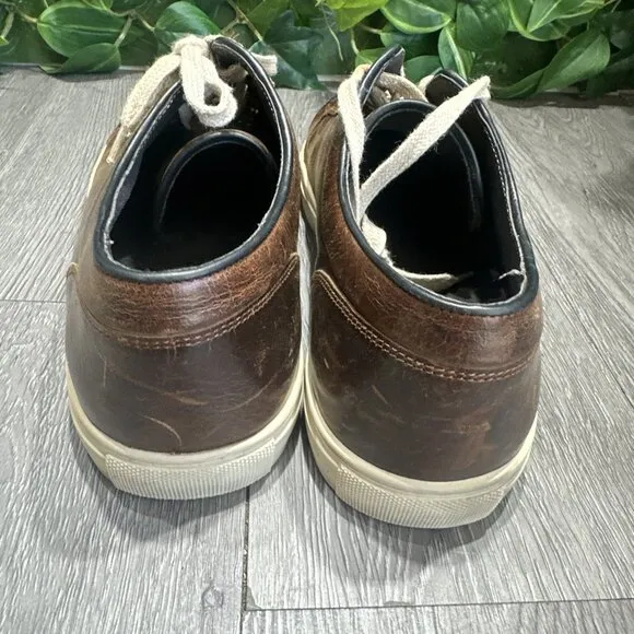 Rodd and Gunn Leather Sneaker Men's 43 US 10 Brown Aria Casual Shoes