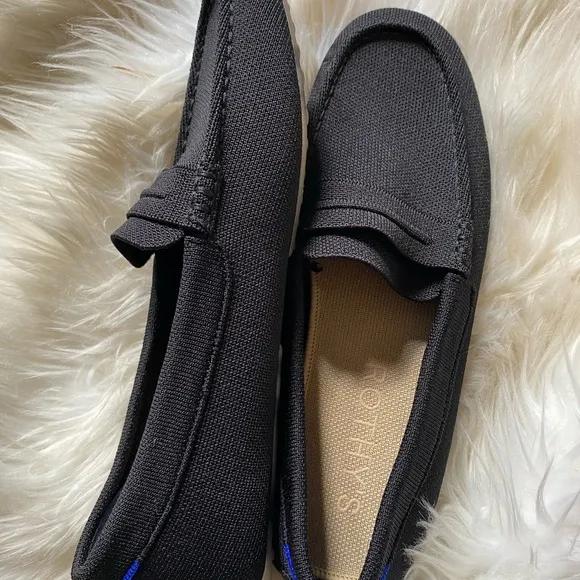 Rothy's Black drive loafers size 11 women’s