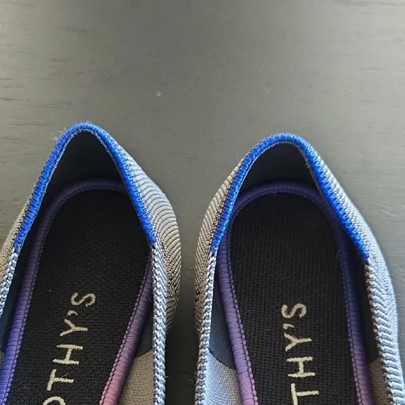 Rothy's Gray Flats Sleek Minimalist Design