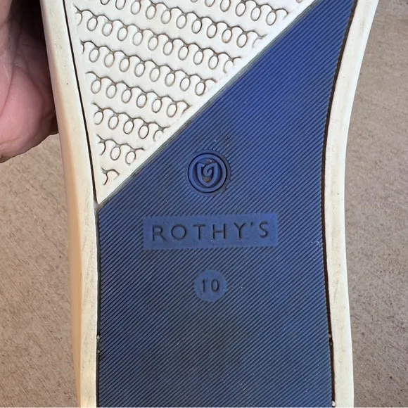 Rothy’s The Slip On Sneaker Grey Camo Size 10