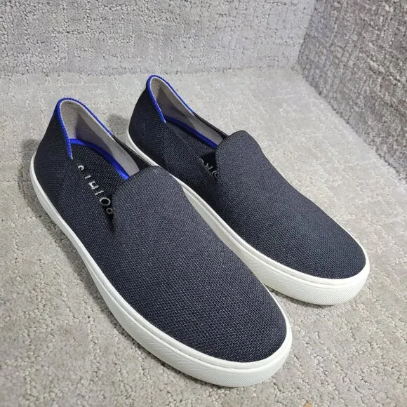Rothy's The Sneaker Women's Size 7 US Black Solid Textile Slip On Casual Shoes