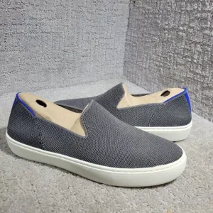 Rothy's The Sneaker Women's Size 7 US Steel Gray Textile Slip On Casual Shoes
