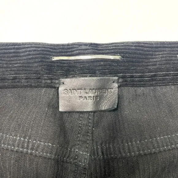 saint laurent paris YSL corduroy pants trousers size 30x31 designer Street B24