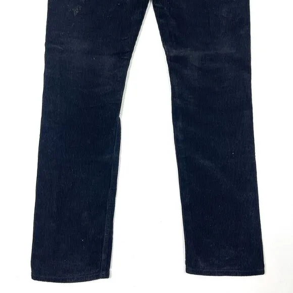 saint laurent paris YSL corduroy pants trousers size 30x31 designer Street B24