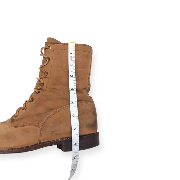 ☀️SALE☀️ Vintage Justin Apache Roper Lace-up Boots Size: 8