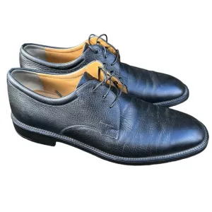 Salvatore Ferragamo Men's Leather Derby Lace Up Dress Shoes Size 8.5 D