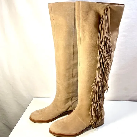 Sam Edelman Josephine Fringe Tall Boot 5