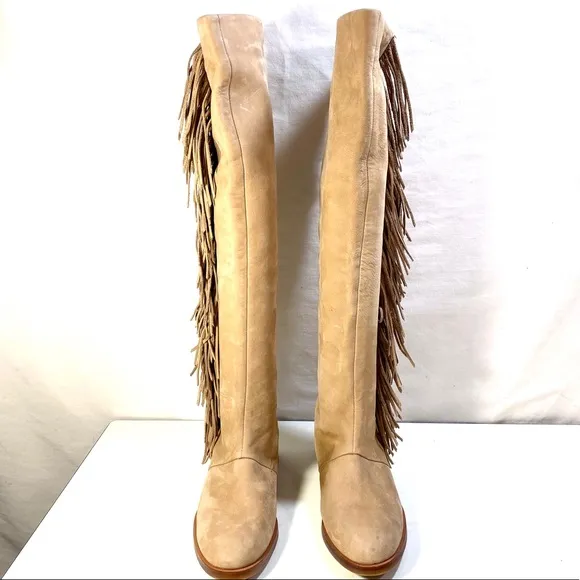 Sam Edelman Josephine Fringe Tall Boot 5