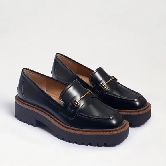 Sam Edelman Laurs Lug Sole Horsebit Loafer