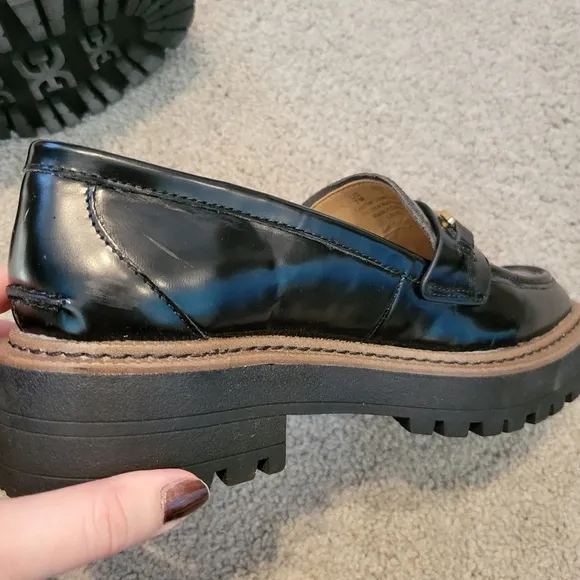Sam Edelman Laurs Lug Sole Horsebit Loafer