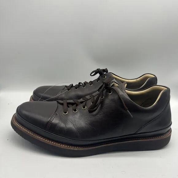 Samuel Hubbard Dress Shoes Mens 15 W Brown Leather Lace