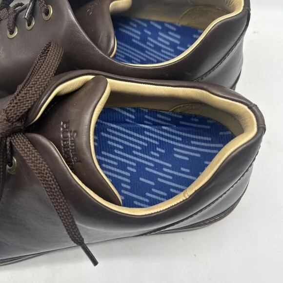 Samuel Hubbard Dress Shoes Mens 15 W Brown Leather Lace