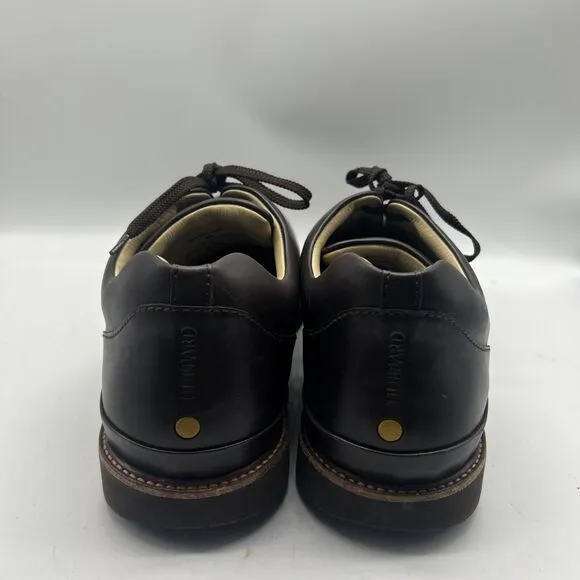 Samuel Hubbard Dress Shoes Mens 15 W Brown Leather Lace