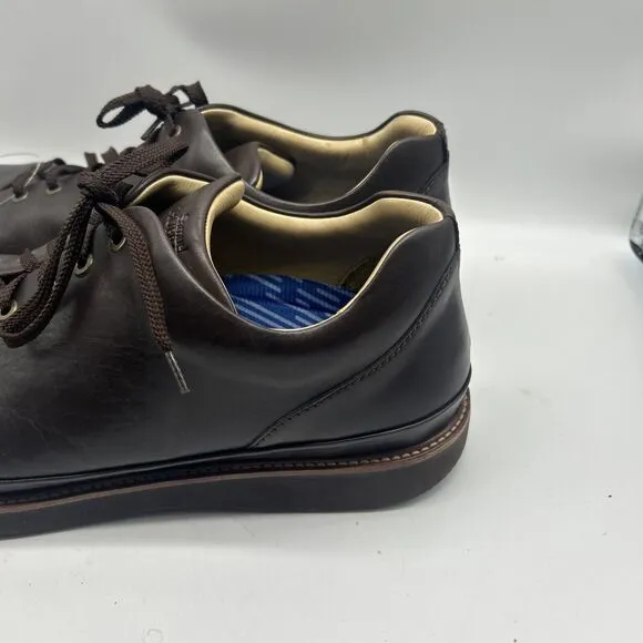 Samuel Hubbard Dress Shoes Mens 15 W Brown Leather Lace