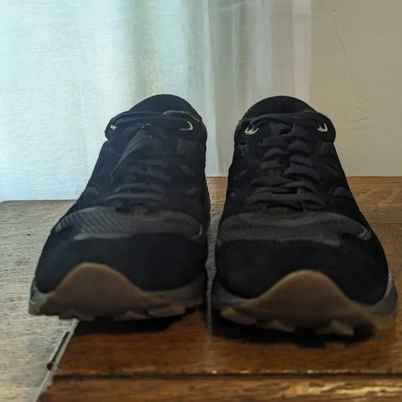 Saucony Azura Golden Era Black Running Shoe Multicolor Retro Suede