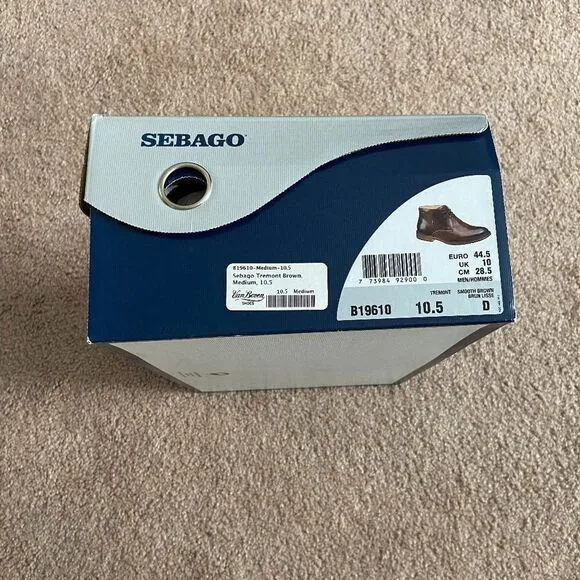Sebago Tremont Brown Dress Shoes