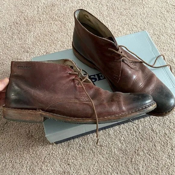 Sebago Tremont Brown Dress Shoes