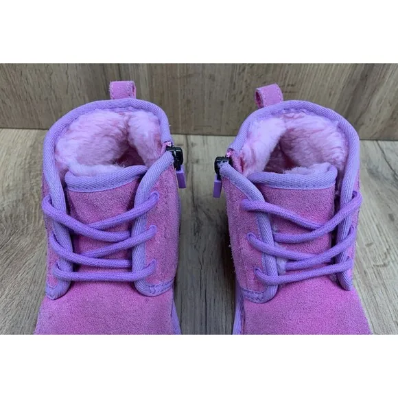 Sesame Street X Ugg Boots Toddler Girls 12 Pink Abby Cadabby And Elmo 1147231T