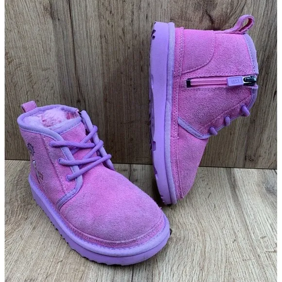 Sesame Street X Ugg Boots Toddler Girls 12 Pink Abby Cadabby And Elmo 1147231T